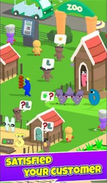 空闲字母动物园Idle Funny Zoo: ABC Friends2