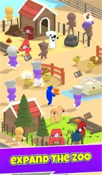 空闲字母动物园Idle Funny Zoo: ABC Friends0
