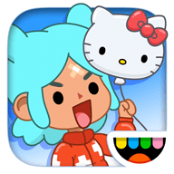 托卡世界三丽鸥(Toca World)_logo