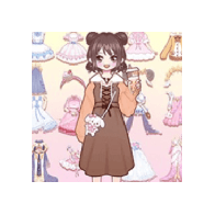 美少女换装日记_logo