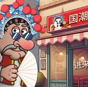 沙威玛传奇国潮版_logo